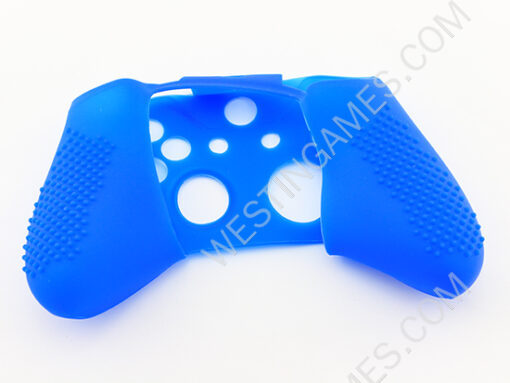 Protective Soft Silicone Skin Case for XBOX ONE Slim Controller - Blue (Nude Packs) - Image 2