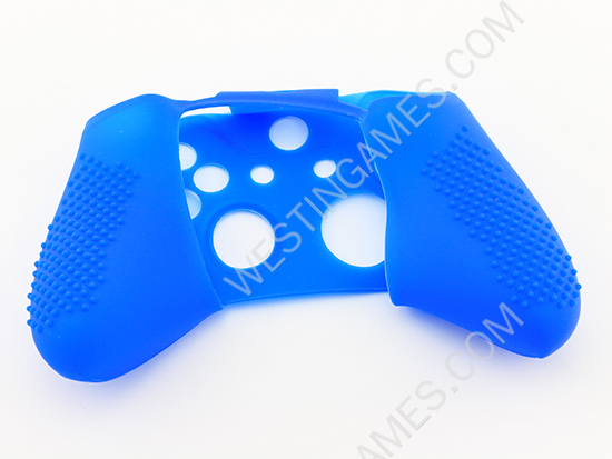 Protective Soft Silicone Skin Case for XBOX ONE Slim Controller - Blue (Nude Packs) - Image 2