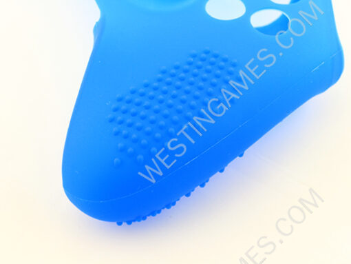 Protective Soft Silicone Skin Case for XBOX ONE Slim Controller - Blue (Nude Packs) - Image 3