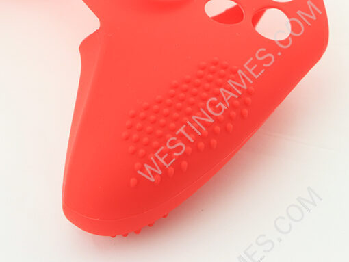 Protective Soft Silicone Skin Case for XBOX ONE Slim Controller - Red (Nude Packs) - Image 3