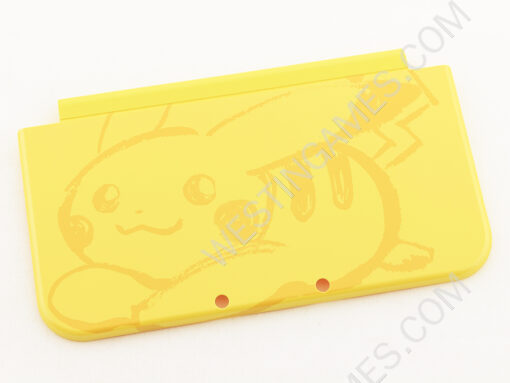 Original Limited Top and Bottom Housing Shell Case Part for NEW 3DS LL/XL - Pokemon Yellow JP - Image 2