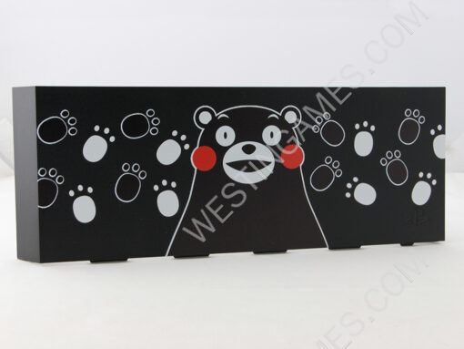 Matt Black Relief Pattern HDD Hard Disc Drive Cover Case for Playstation 4 PS4 - Kumamon