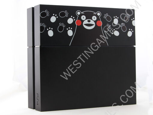 Matt Black Relief Pattern HDD Hard Disc Drive Cover Case for Playstation 4 PS4 - Kumamon - Image 3