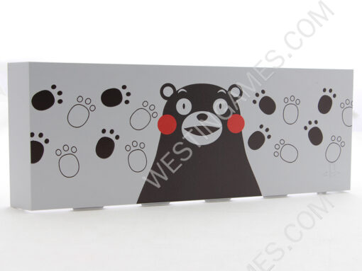 Matt White Relief Pattern HDD Hard Disc Drive Cover Case for Playstation 4 PS4 - Kumamon