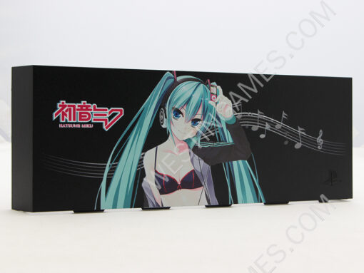Matt Black Relief Pattern HDD Hard Disc Drive Cover Case for Playstation 4 PS4 - Hatune Miku