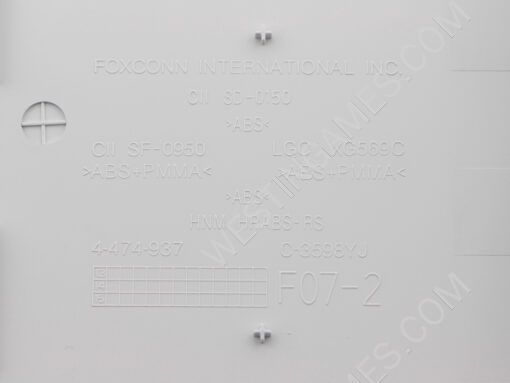 Universal HDD Hard Disc Drive Cover Case for PS4 CUH-1000 to 1200 - Matt White Neutral (OEM A) - Image 4