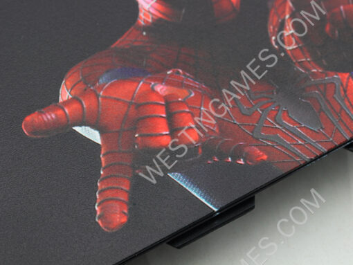 Matt Black Relief Pattern HDD Hard Disc Drive Cover Case for Playstation 4 PS4 - Spider Man 2 - Image 3