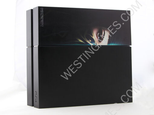 Matt Black Relief Pattern HDD Hard Disc Drive Cover Case for Playstation 4 PS4 - Dishonored 2 Emily - Image 4