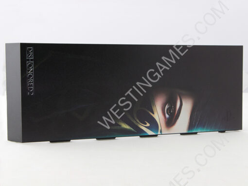 Matt Black Relief Pattern HDD Hard Disc Drive Cover Case for Playstation 4 PS4 - Dishonored 2 Emily - Image 6