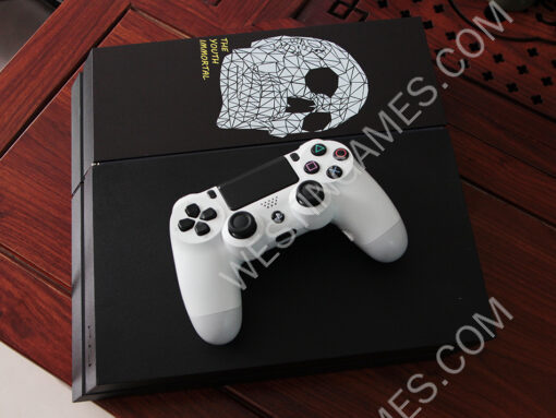 Matt Black Relief Pattern HDD Hard Disc Drive Cover Case for Playstation 4 PS4 - Youth Immortal - Image 4