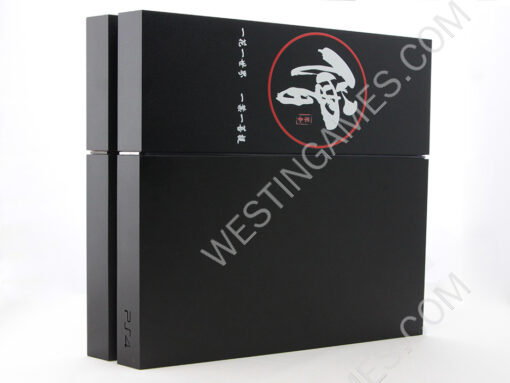 Matt Black Relief Pattern HDD Hard Disc Drive Cover Case for Playstation 4 PS4 - Monk - Image 3