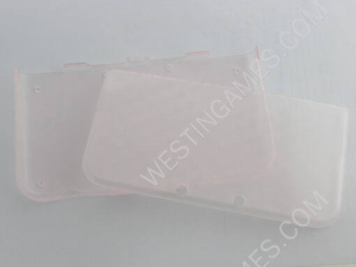 New Style Clear Rubber TPU Soft Gel Game Protective Skin Case Cover for NEW 3DS LL/XL - White - Image 2