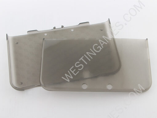 New Style Clear Rubber TPU Soft Gel Game Protective Skin Case Cover for NEW 3DS LL/XL - Black - Image 2
