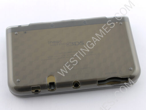 New Style Clear Rubber TPU Soft Gel Game Protective Skin Case Cover for NEW 3DS LL/XL - Black - Image 5
