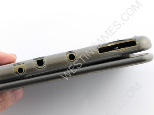 New Style Clear Rubber TPU Soft Gel Game Protective Skin Case Cover for NEW 3DS LL/XL - Black - Image 7