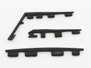 Replacement Bottom Rubber Feet 3in1 Set for PS4 CUH-1000/1100