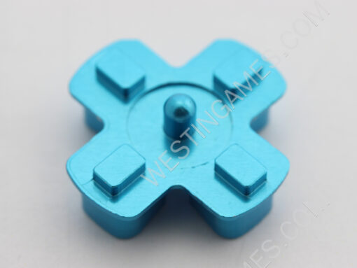 Metal D-PAD Button Cross Key Replacement for PS4 Controller - Blue - Image 2