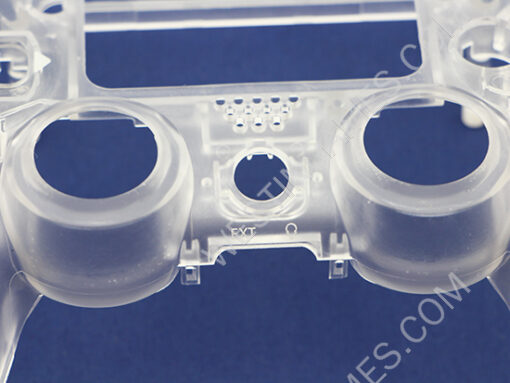 Replacement Front Matt Housing Cover Case for PS4 Wireless Controller - Transparent (OEM A+) - Image 3