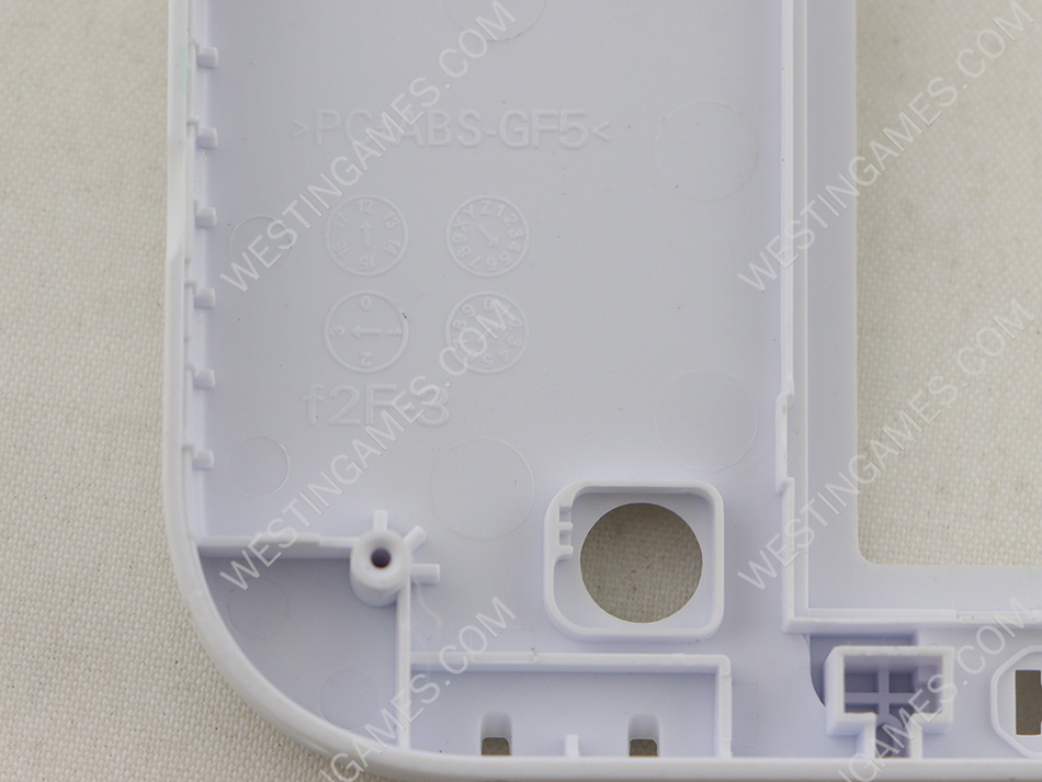 Replacement Hinge Part Bottom Middle Housing Button Shell for 3DS XL - White - Image 4