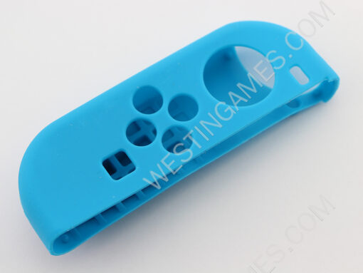 Protective Anti-Slip Soft Silicone Skin Case Set for NS Switch Joy-Con Controller - Blue - Image 3