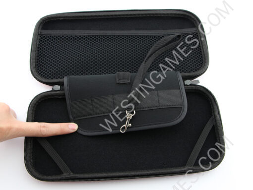 EVA Hard Carrying Case Pouch for Nintendo NS Switch - Red - Image 3