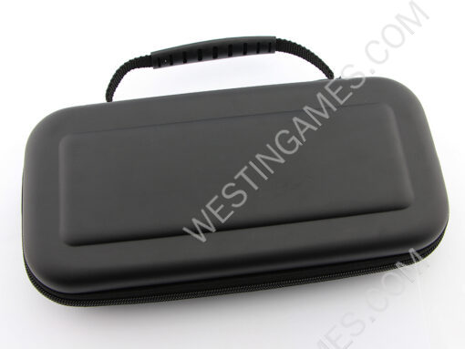 EVA Hard Carrying Case Pouch with Handle for Nintendo NS Switch - Black - Image 2