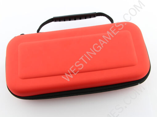 EVA Hard Carrying Case Pouch with Handle for Nintendo NS Switch - Red - Image 2