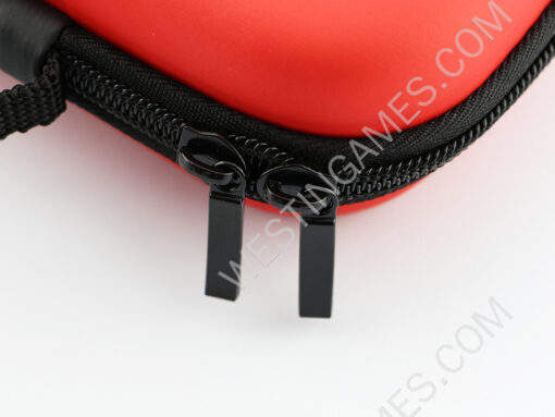 EVA Hard Carrying Case Pouch with Handle for Nintendo NS Switch - Red - Image 4