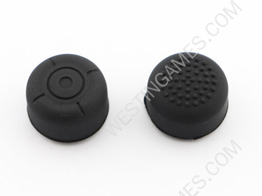4-in-1 Silicone Thumbstick Joystick Higher Bouchon for NS Switch Joy-Con Controller - Black - Image 2