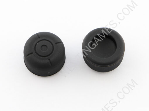 4-in-1 Silicone Thumbstick Joystick Higher Bouchon for NS Switch Joy-Con Controller - Black - Image 3