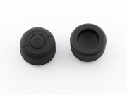 4-in-1 Silicone Thumbstick Joystick Higher Bouchon for NS Switch Joy-Con Controller - Black 03