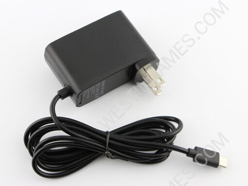 Power AC Adapter Type-C Charger Cord 5V 2.4A for NS Switch Gamapad - US Plug - Image 2
