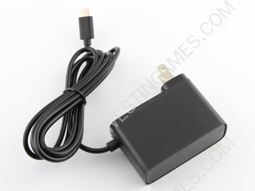 Power AC Adapter Type-C Charger Cord 5V 2.4A for NS Switch Gamapad - US Plug - Image 3