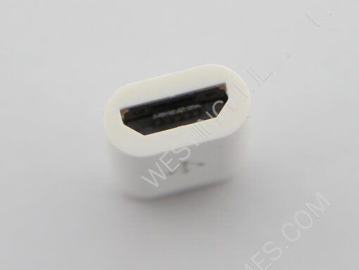 Micro USB to Type-C Charge and Data Adaptor Converter For NS Switch and Mobile Phone - White - Image 3