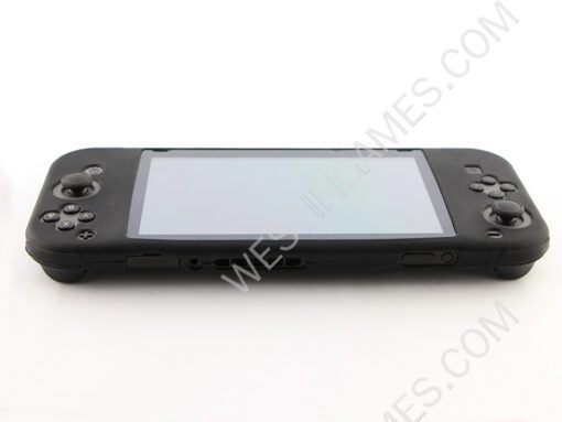 Full Protective Soft Silicone Rubber Skin Case Cover For Nintendo Switch Controller - Black - Image 6