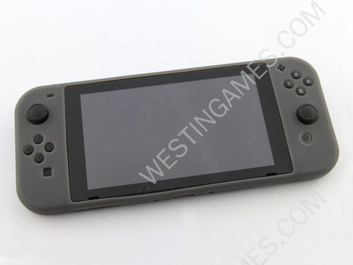 Full Protective Soft Silicone Rubber Skin Case Cover For Nintendo Switch Controller - Grey - Image 4