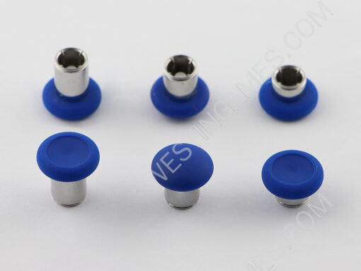 6Pcs Thumbstick Swap Analog Stick Grips Replacement for XBOX ONE Elite Controller - Blue