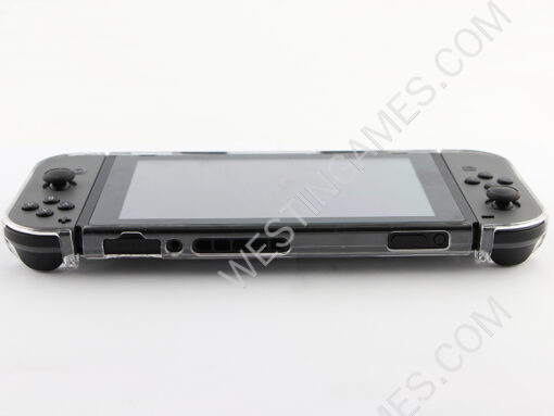 3in1 Transparent Crystal Protecting Cover Case for Nintendo Switch Gamepad - Clear - Image 6