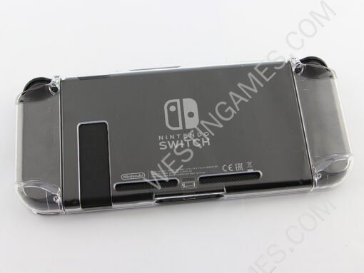 3in1 Transparent Crystal Protecting Cover Case for Nintendo Switch Gamepad - Clear - Image 5