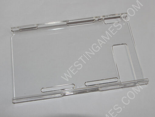 3in1 Transparent Crystal Protecting Cover Case for Nintendo Switch Gamepad - Clear - Image 3