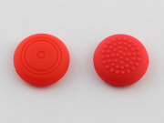 4-in-1 Silicone Thumbstick Joystick Higher Bouchon for NS Switch Joy-Con Controller - Red 04