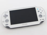 Original Lcd Screen Display + Touch Screen Digitizer Assembly w/ Frame for Sony PS Vita - White