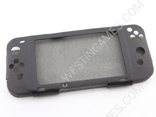 Fashion Leather Anti-slip Protective Cover Case For Nintendo Switch NX 6.2inch Console - Black
