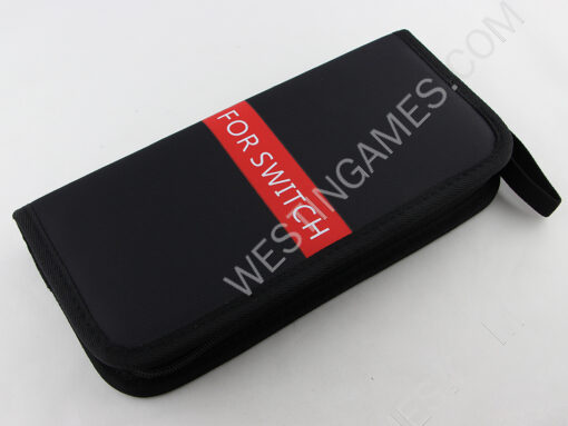 New Canvas Zipper Carrying Case Pouch for Nintendo Switch