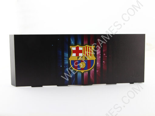 Matt Black Relief Pattern HDD Hard Disc Drive Cover Case for Playstation 4 PS4 - Barcelona