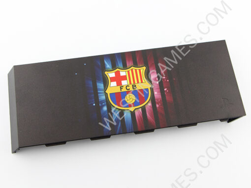 Matt Black Relief Pattern HDD Hard Disc Drive Cover Case for Playstation 4 PS4 - Barcelona - Image 2