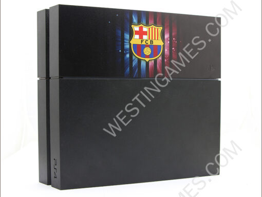 Matt Black Relief Pattern HDD Hard Disc Drive Cover Case for Playstation 4 PS4 - Barcelona - Image 5