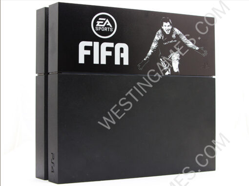 Matt Black Relief Pattern HDD Hard Disc Drive Cover Case for Playstation 4 PS4 - FIFA - Image 5