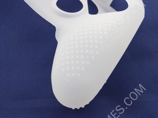 Protective Silicone Skin Case for NS Switch Pro Controller -  White (Nude Packs) - Image 3
