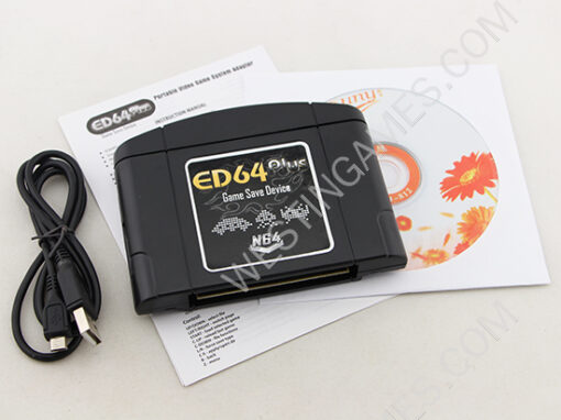 NEW ED64 Plus Game Save Device Game Cartridge Emulator for N64 (US/JP Enhanced version) - Image 3